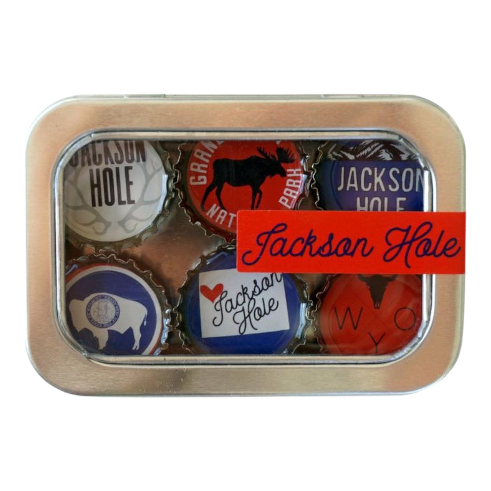 Jackson Hole, Wyoming Magnet Set of 6
